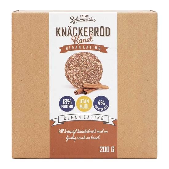 Clean Eating Knäckebröd Kanel 200 g