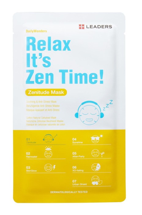 Leaders DailyWonders Zenitude Mask Relax It's Zen Time!
