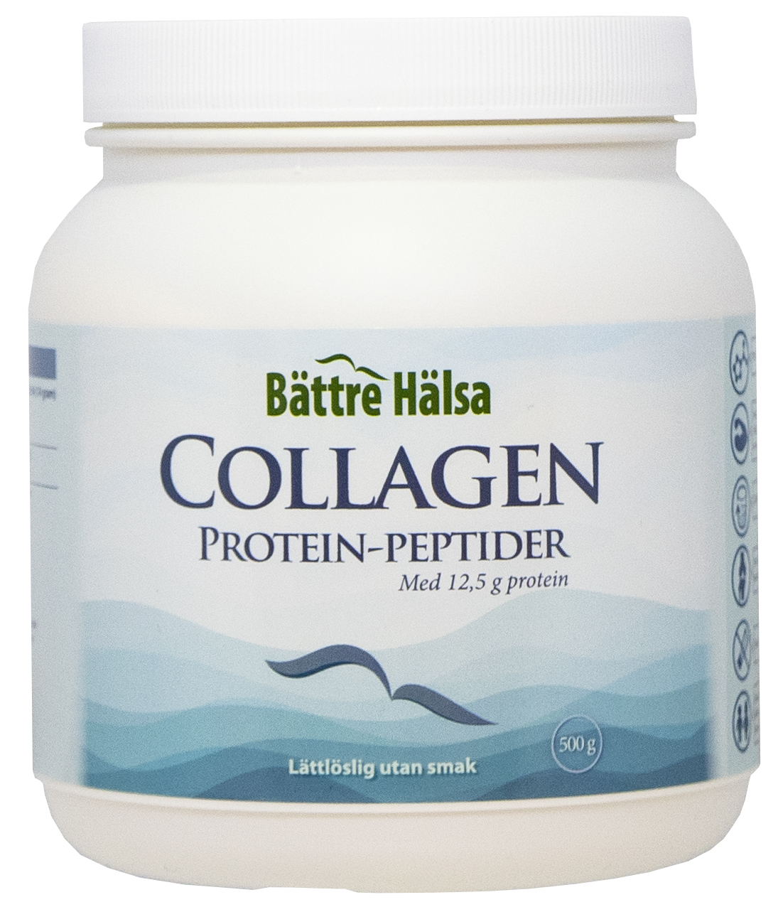 Bättre Hälsa Collagen Protein-peptider 500 g