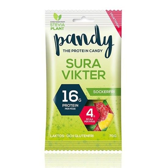 Pändy Protein Sura Vikter 70 g