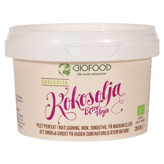Biofood Kokosolja Extra Virgin 250 ml
