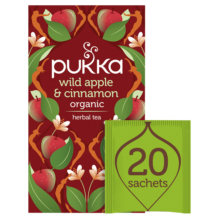 Pukka Wild Apple & Cinnamon 20 tepåsar