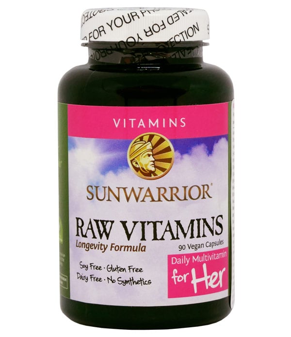Sunwarrior Raw Vitamins För Her