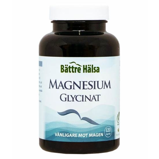 Bättre Hälsa Magnesiumglycinat 120 kapslar