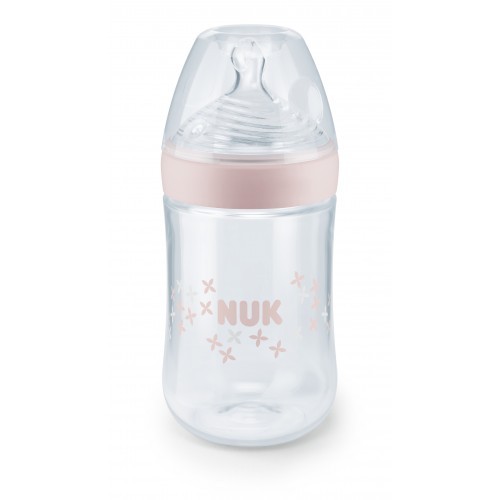 NUK Nature Sense PP-Flaska Rosa 260 ml