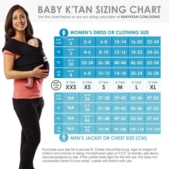 Baby K´tan Bärsjal Svart L