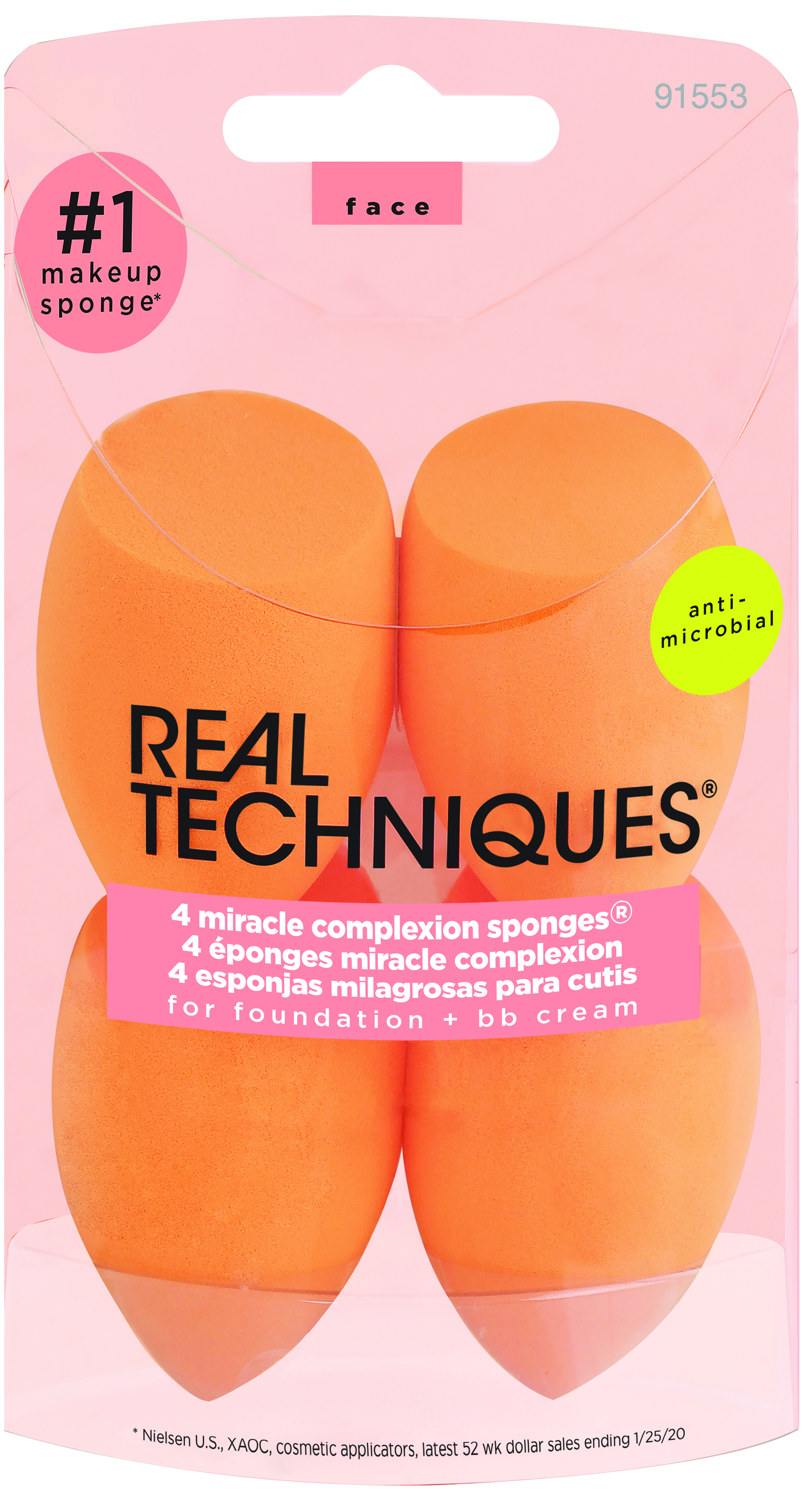Real Techniques Miracle Complexion Sponge 4 set