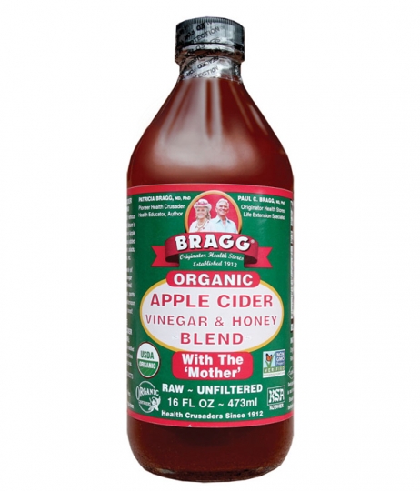 Bragg Äppelcidervinäger Med Honung 473 ml