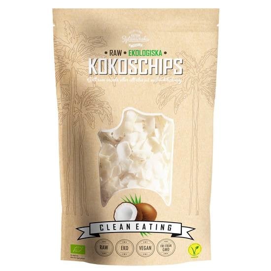 Clean Eating Raw Kokoschips 200 g