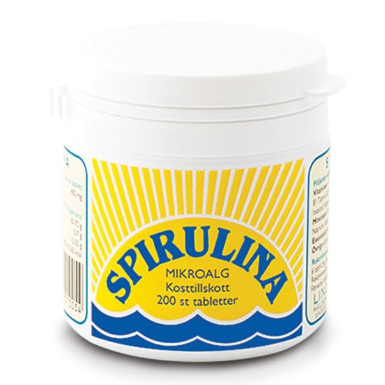 Lindroos Spirulina 200 tabletter