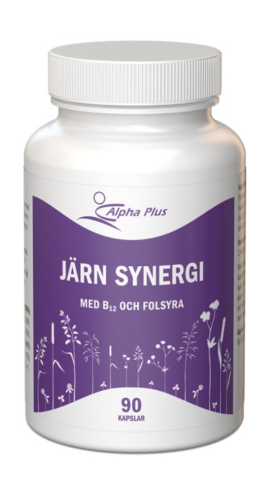 Alpha Plus Järn Synergi 90 kapslar