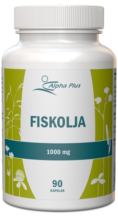 Alpha Plus MerVital Fiskolja 90 kapslar