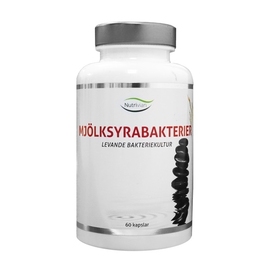 Nutrivian Mjölksyrabakterier 60 kapslar