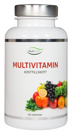 Nutrivian Multivitamin 60 tabletter