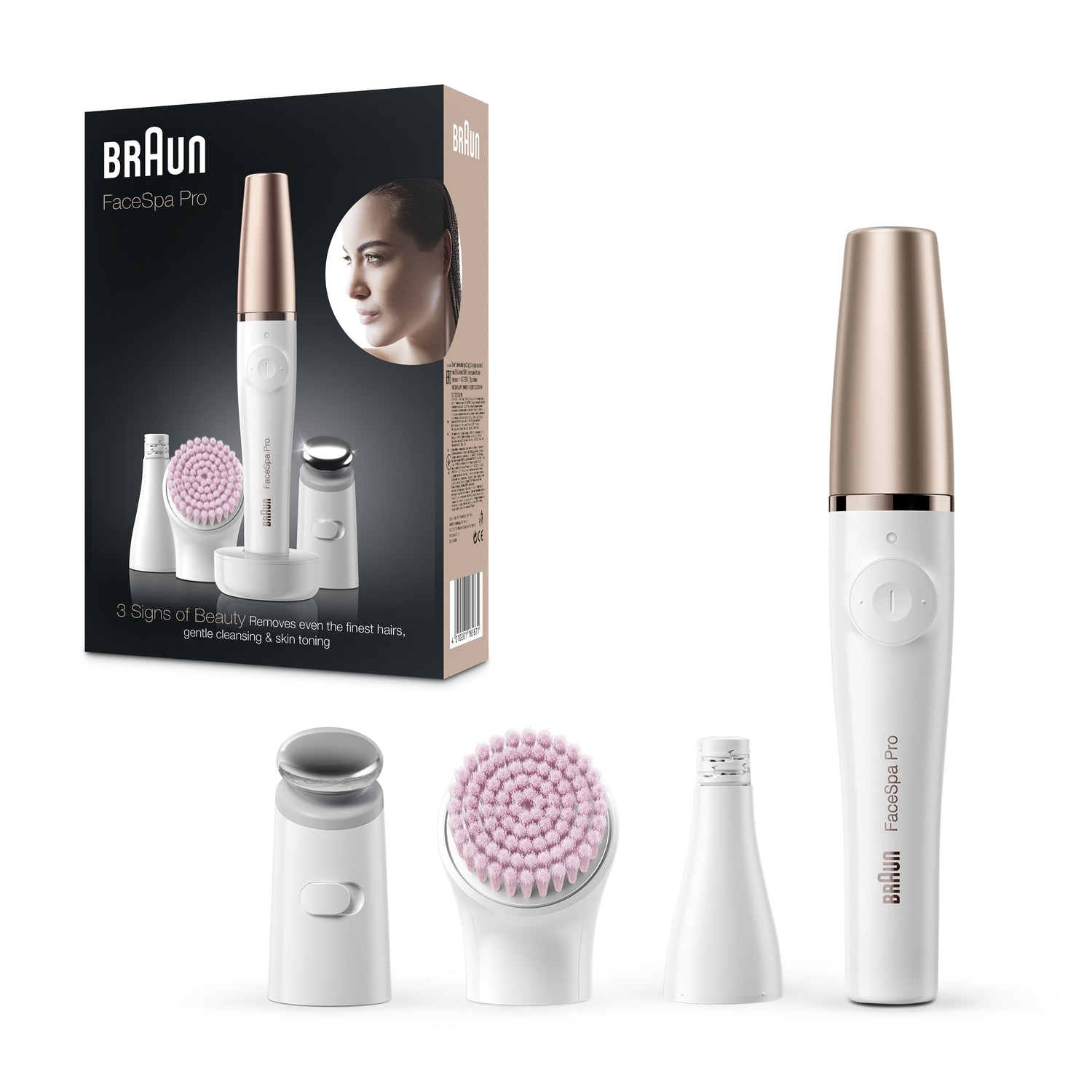 Alternativ bild 1 för Braun FaceSpa Pro 912 Epilator