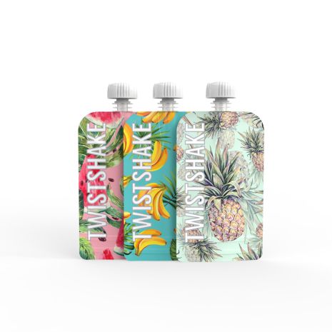 Twistshake 3x Refill Squeeze Bag 100 ml