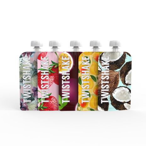 Twistshake 5x Refill Squeeze Bag 100 ml