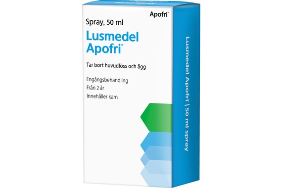 Apofri lusmedel hårspray 50 ml