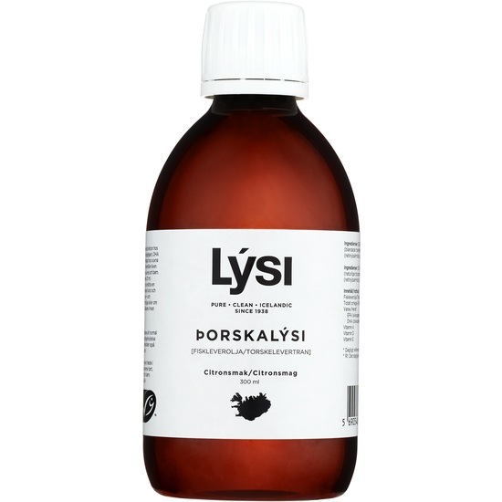 Lýsi Omega-3 Fiskleverolja 300 ml
