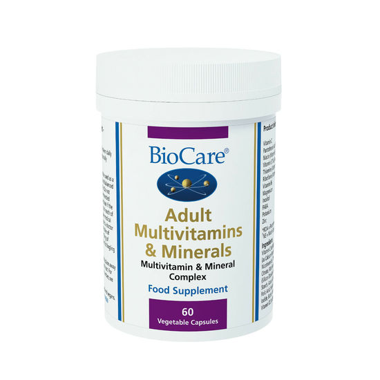 BioCare Adult Multivitamins & Minerals 60 kapslar