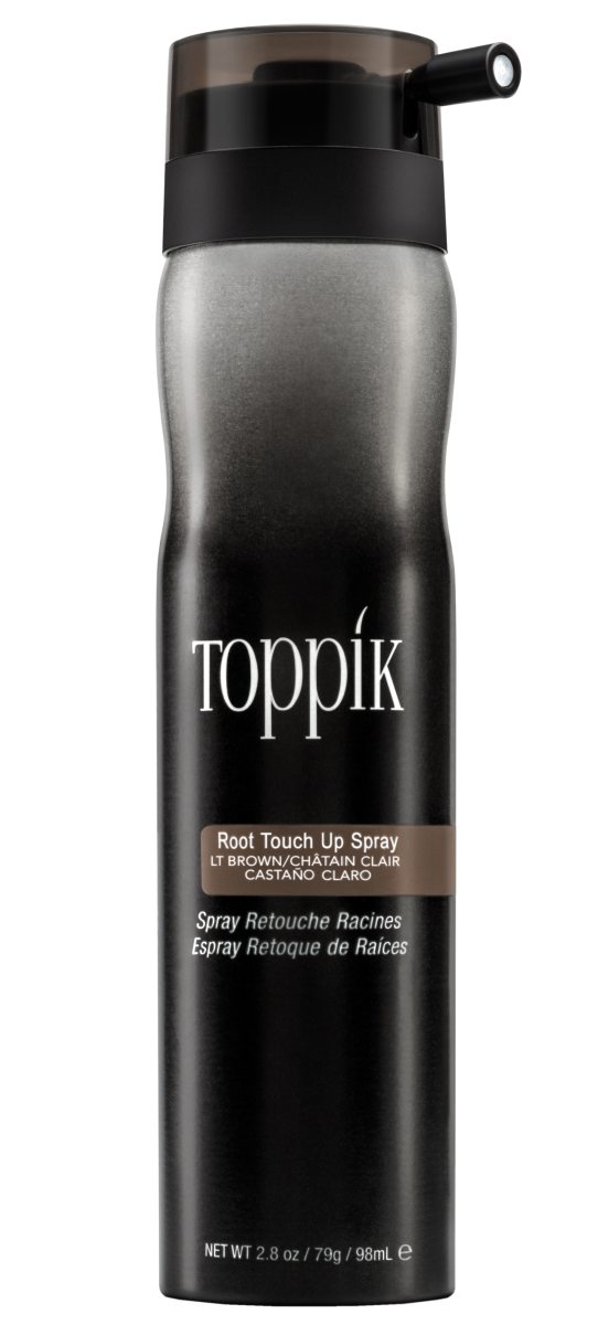 Toppík Root Touch Up Spray Light Brown 98 ml