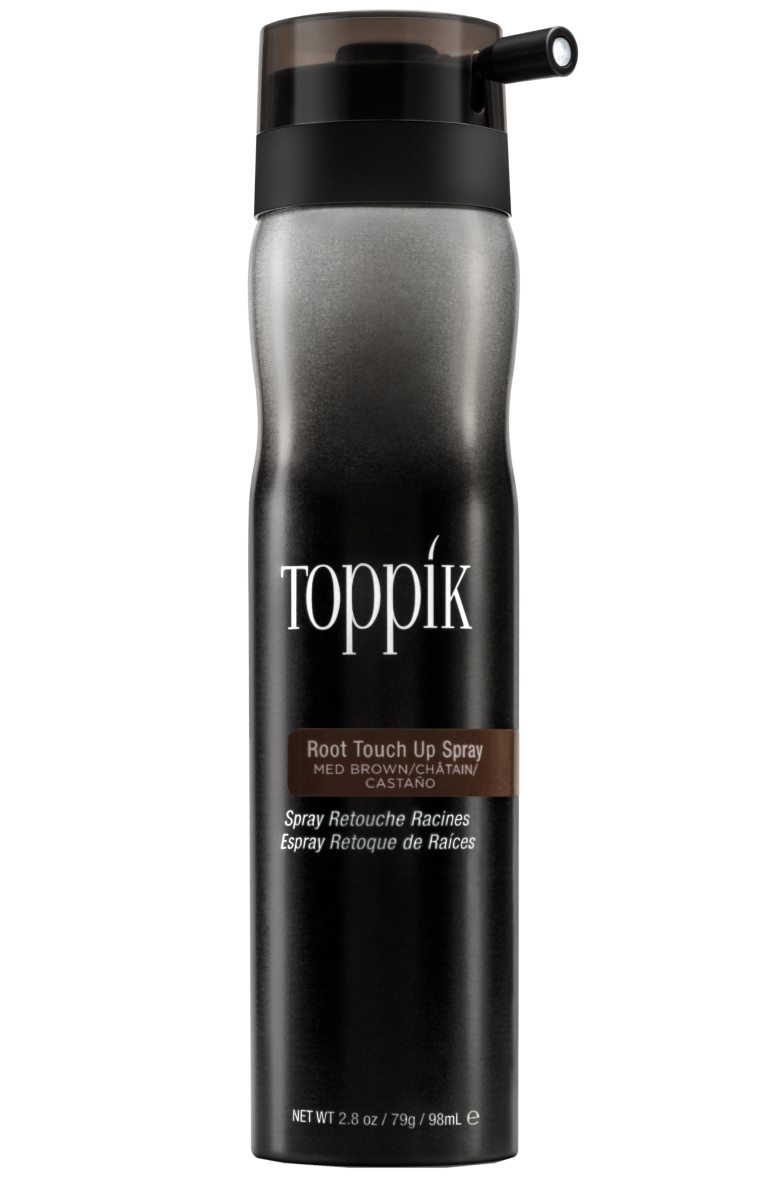 Toppík Root Touch Up Spray Medium Brown 98 ml