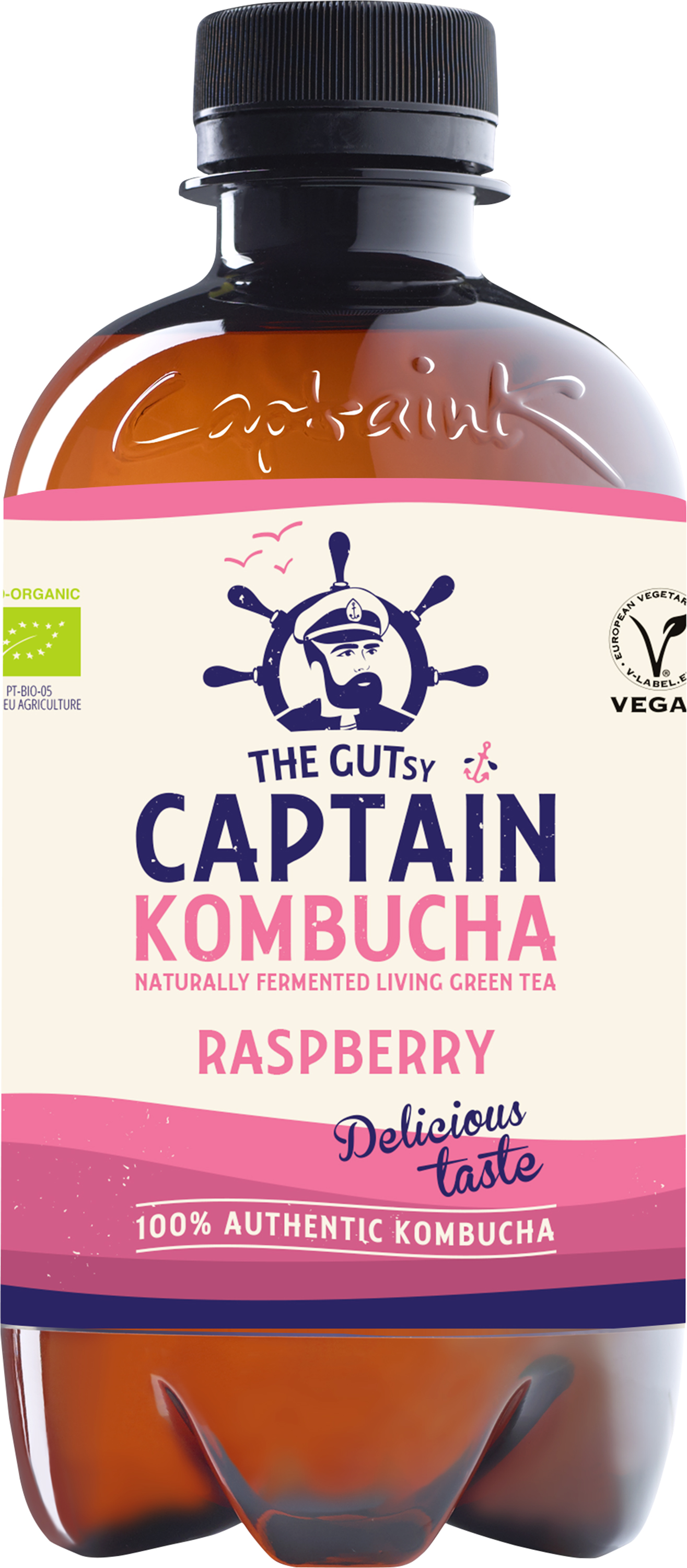 Captain Kombucha Raspberry 400 ml