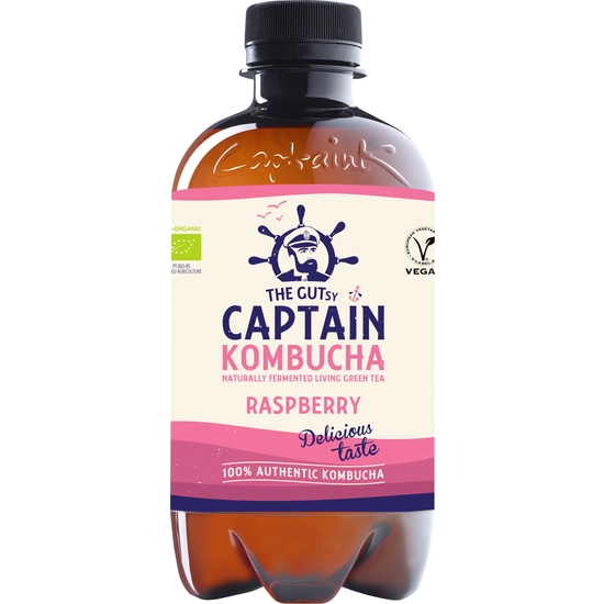 Captain Kombucha Raspberry 400 ml