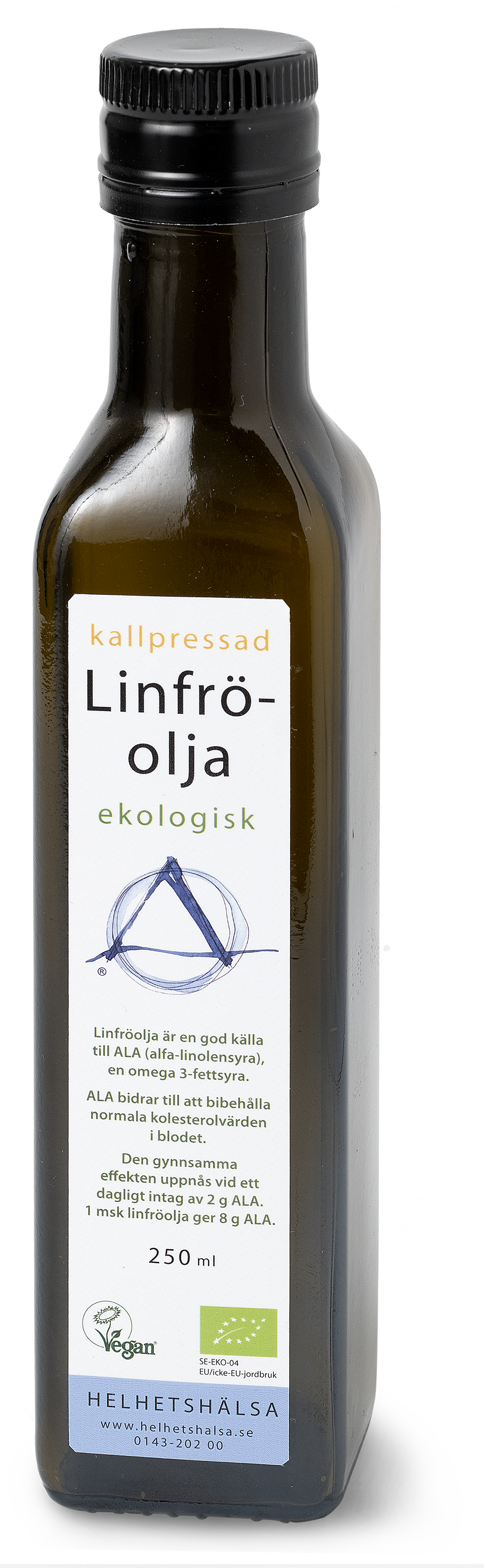 Helhetshälsa Linfröolja Ekologisk 250 ml
