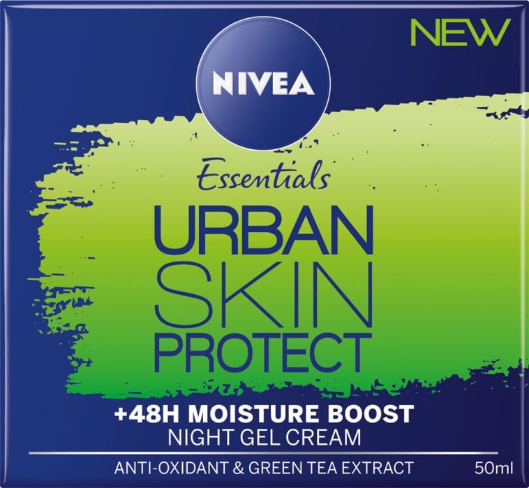 NIVEA Urban Skin Protect Night Gel Cream 50 ml