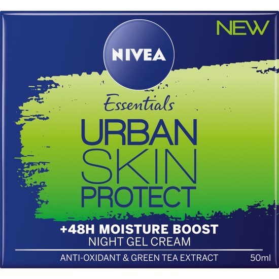 NIVEA Urban Skin Protect Night Gel Cream 50 ml