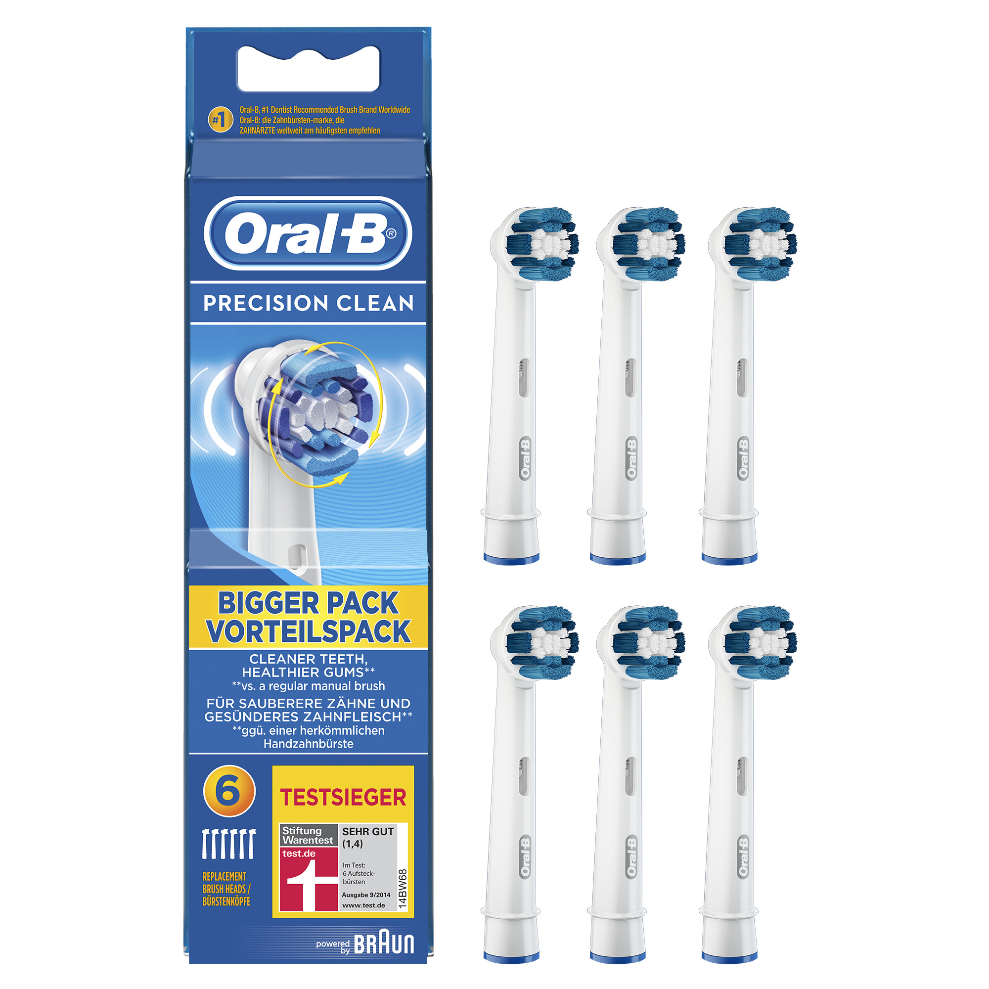 Oral-B Precision Clean Tandborsthuvud Refill 6 st