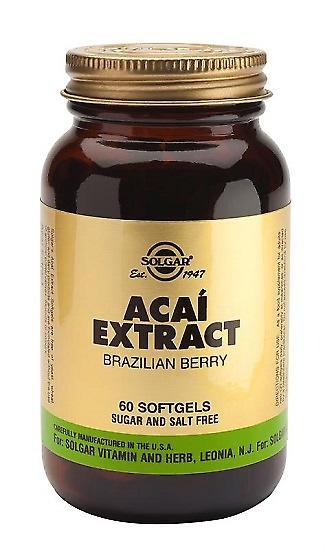 Solgar Acai extrakt 60 kapslar