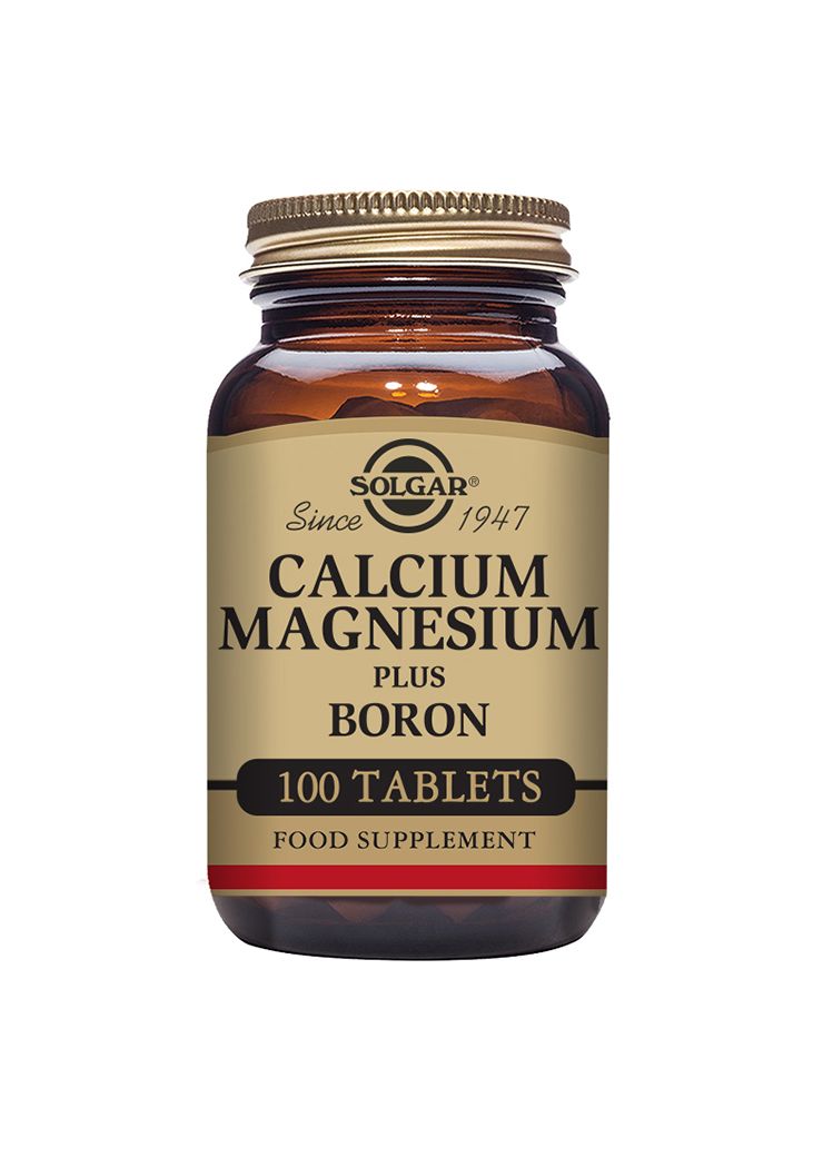 Solgar Calcium Magnesium plus Boron 100 tabletter