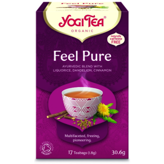 YogiTea Feel Pure KRAV 17 tepåsar