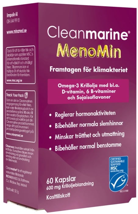 Cleanmarine MenoMin 60 st kapslar