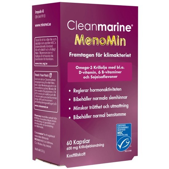 Cleanmarine MenoMin 60 st kapslar
