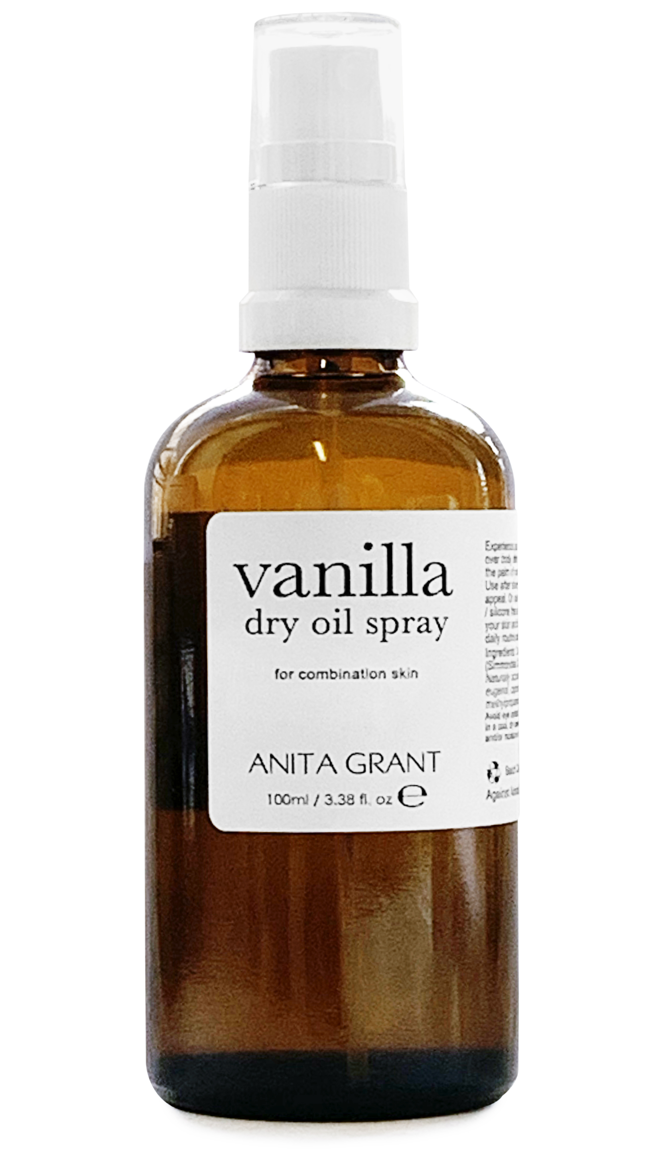 Anita Grant Vanilla Dry Oil Spray 100 ml