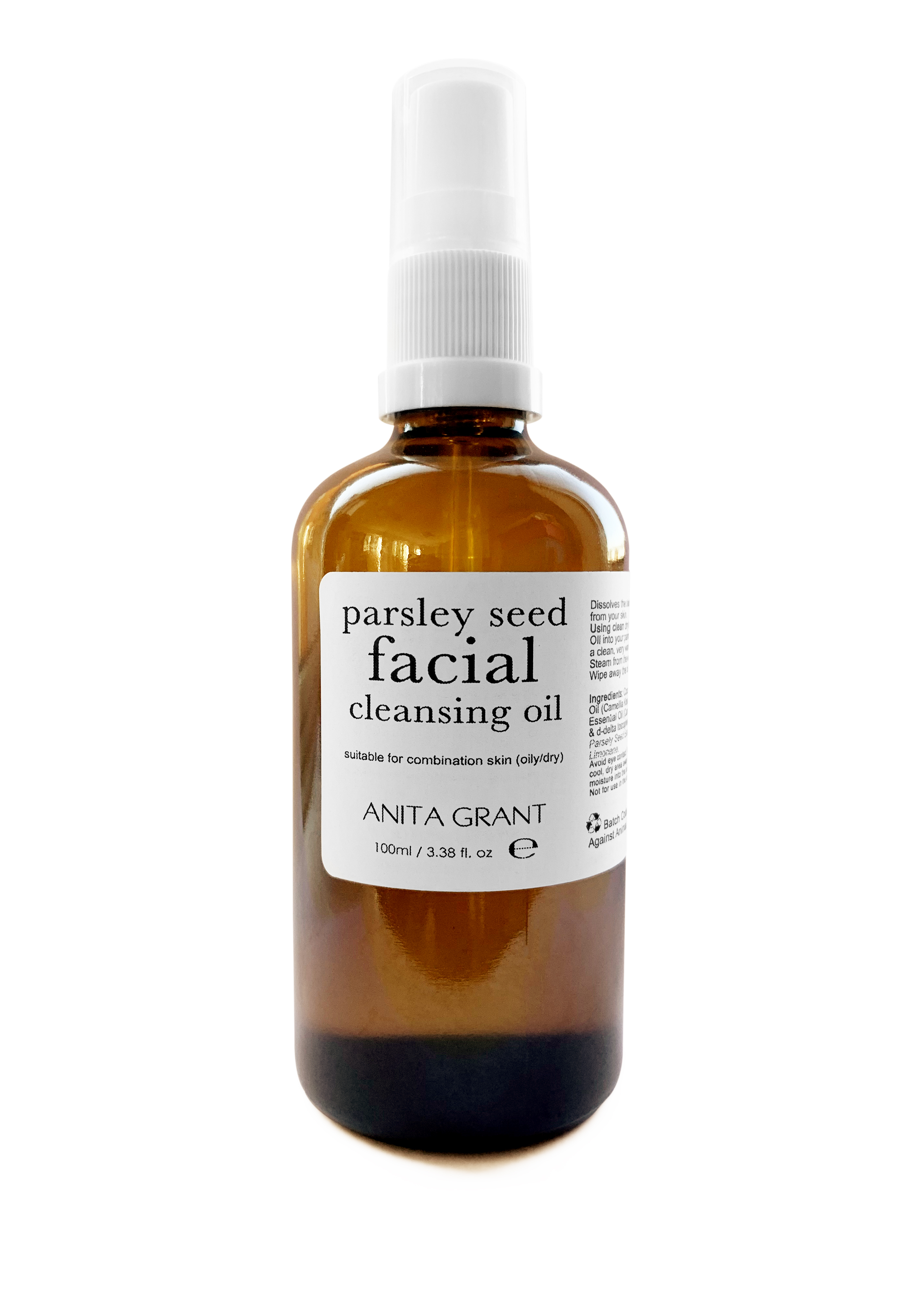 Anita Grant Parsley Seed Facial Cleansing Oil 100 ml