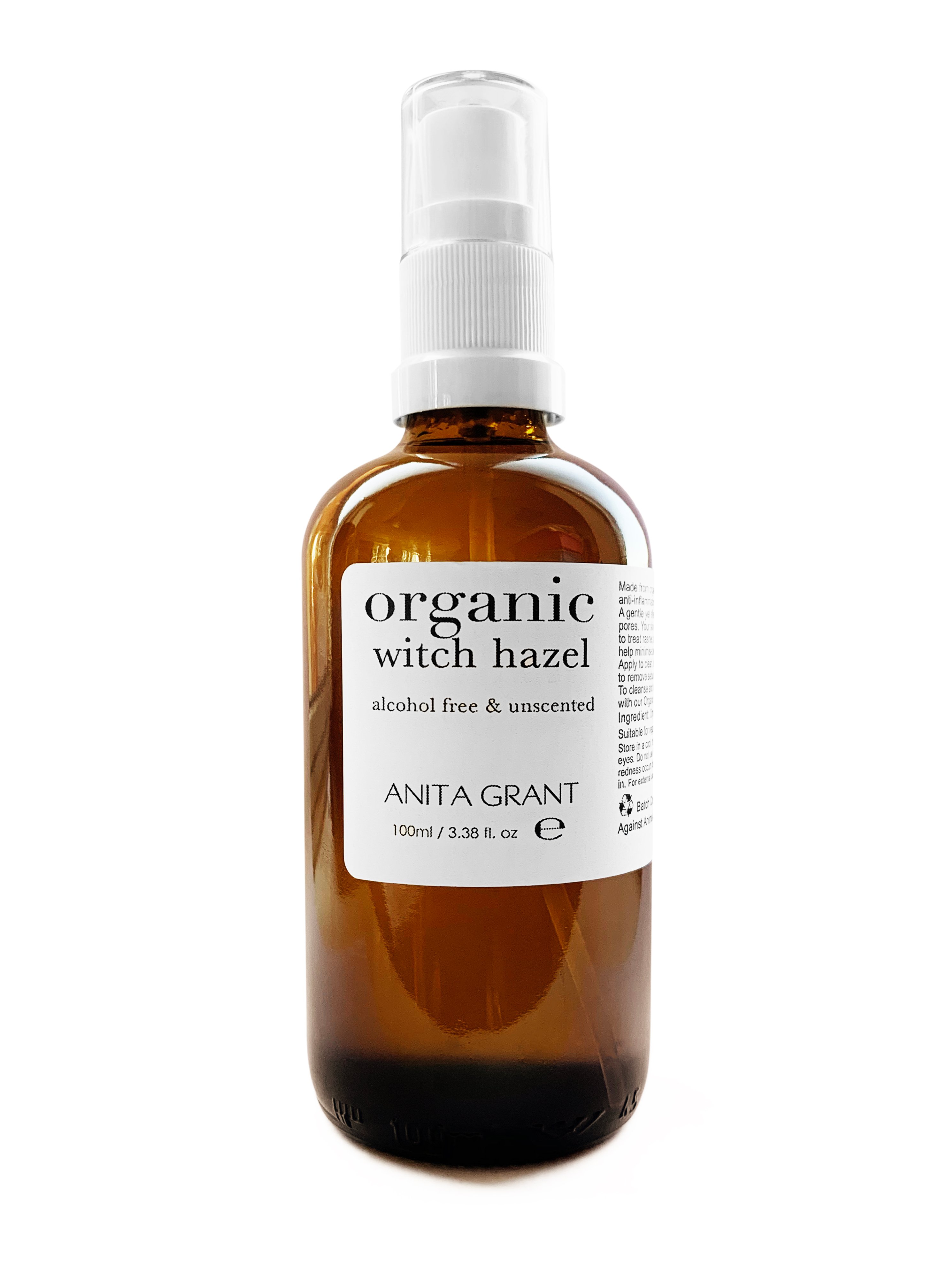 Anita Grant Organic Witch Hazel 100 ml