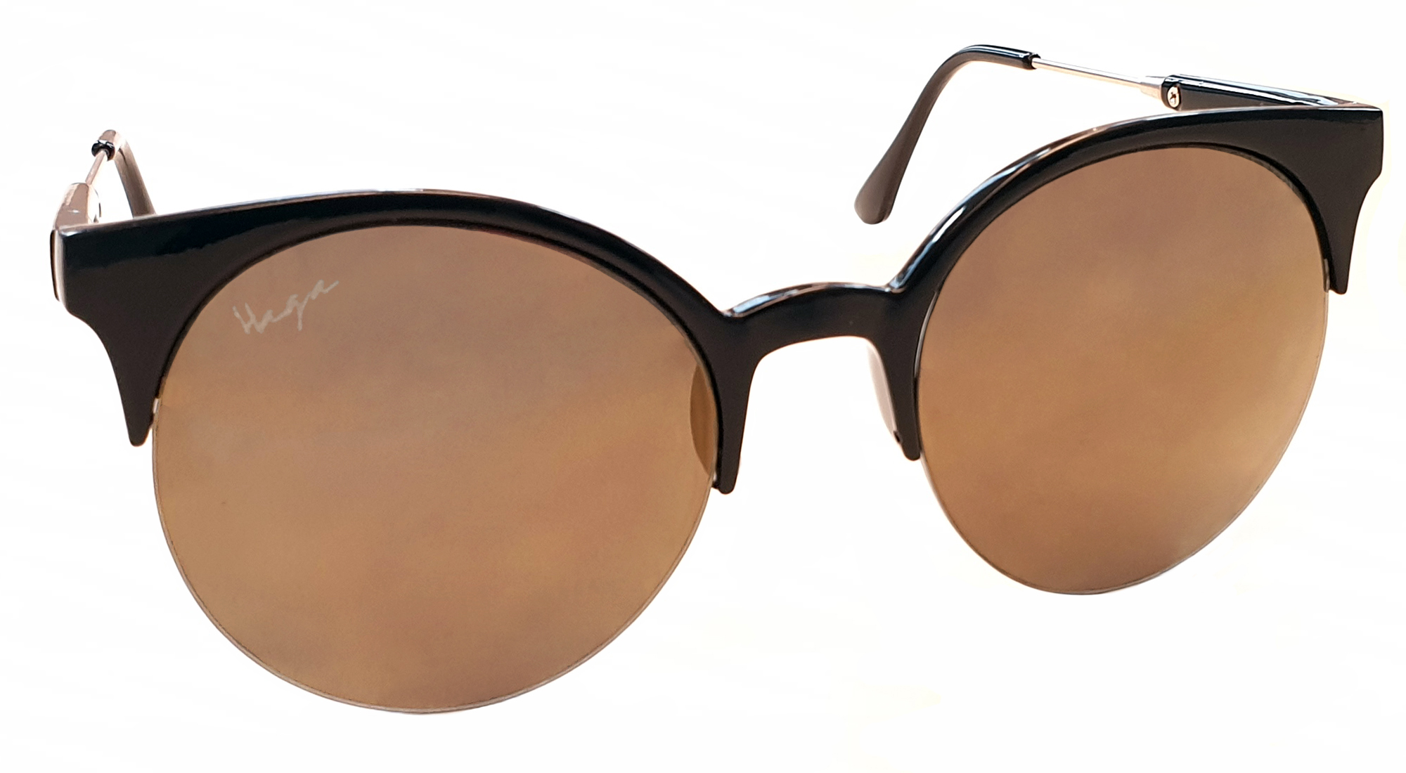 Haga Eyewear Solglasögon Hawaii Shiny Black