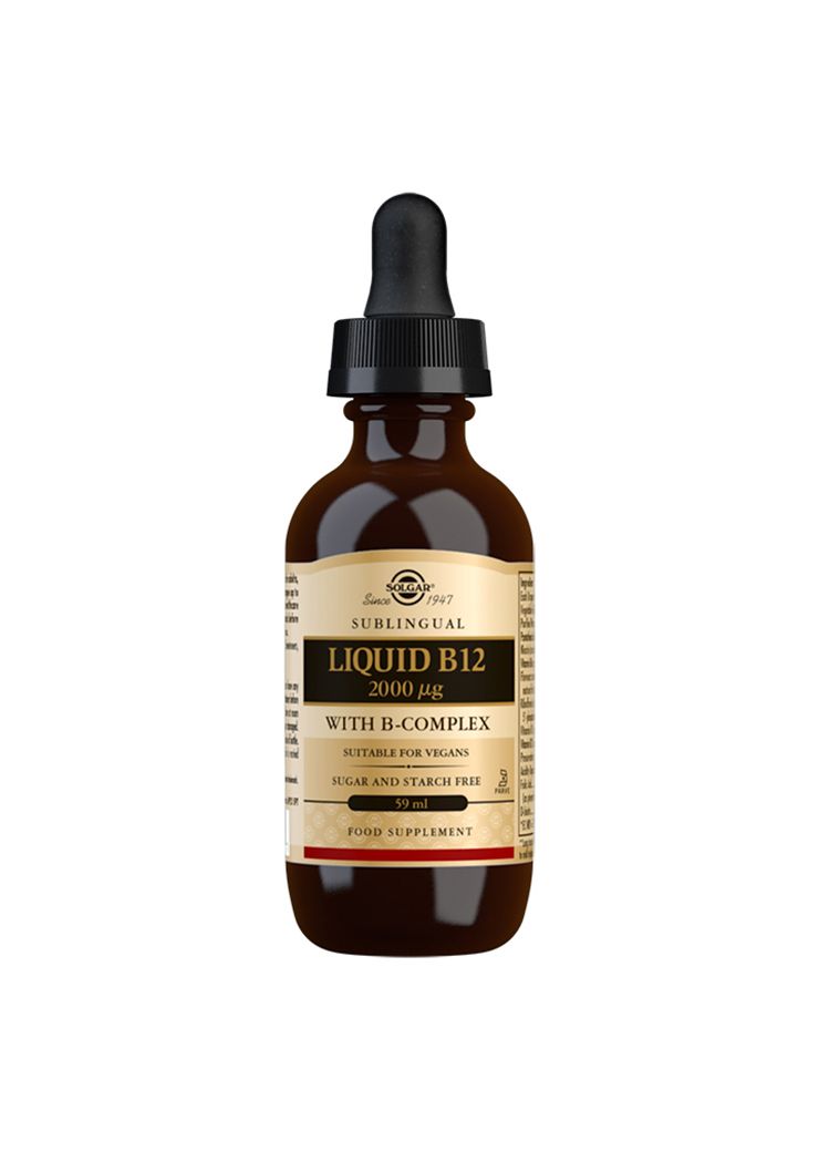 Solgar Flytande B-12 2000 mcg 59 ml