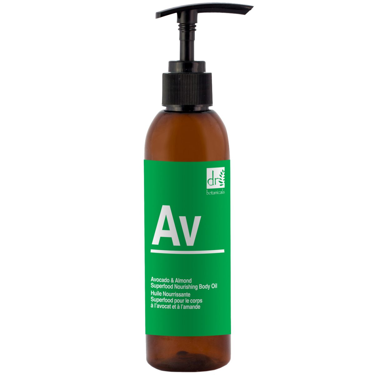 Dr Botanicals Avocado & Almond Superfood Nourishing Body Oil 200 ml