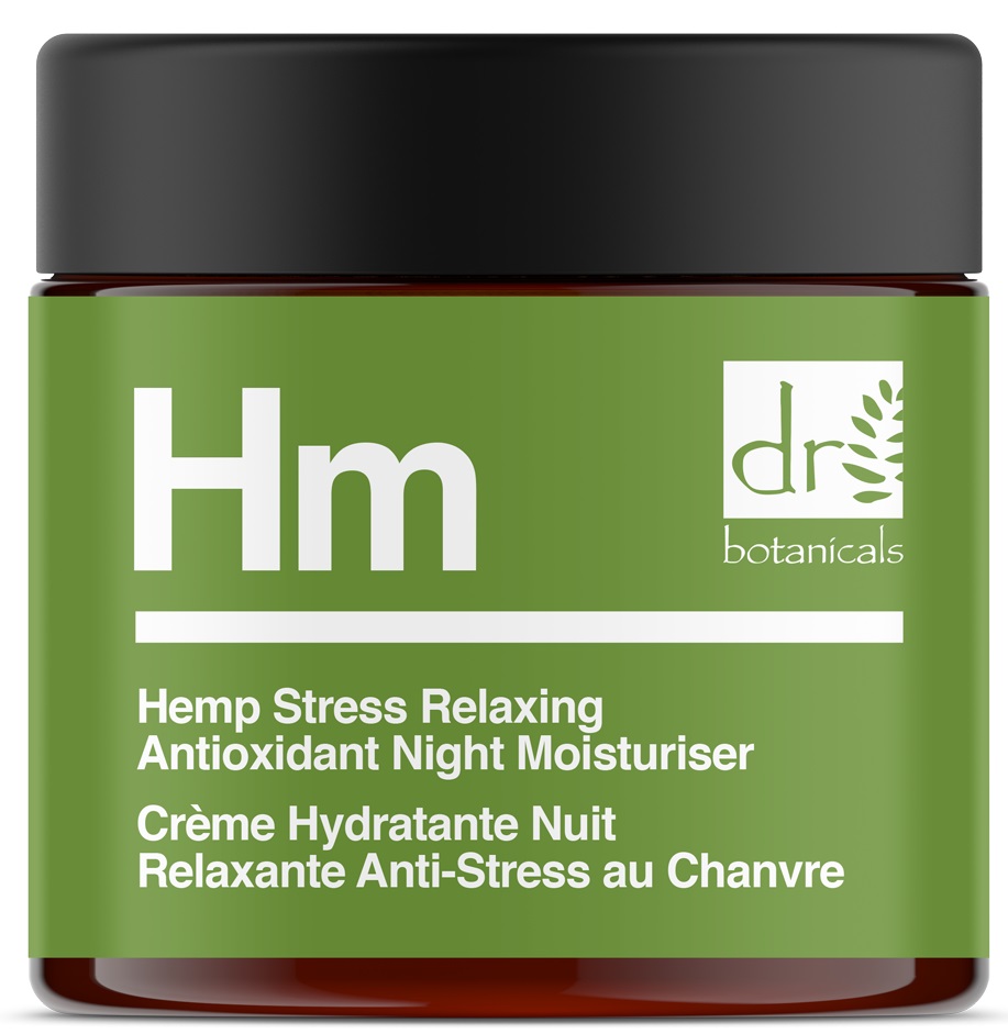 Dr Botanicals Hemp Stress Relaxing Antioxidant Night Moisturizer 50 ml