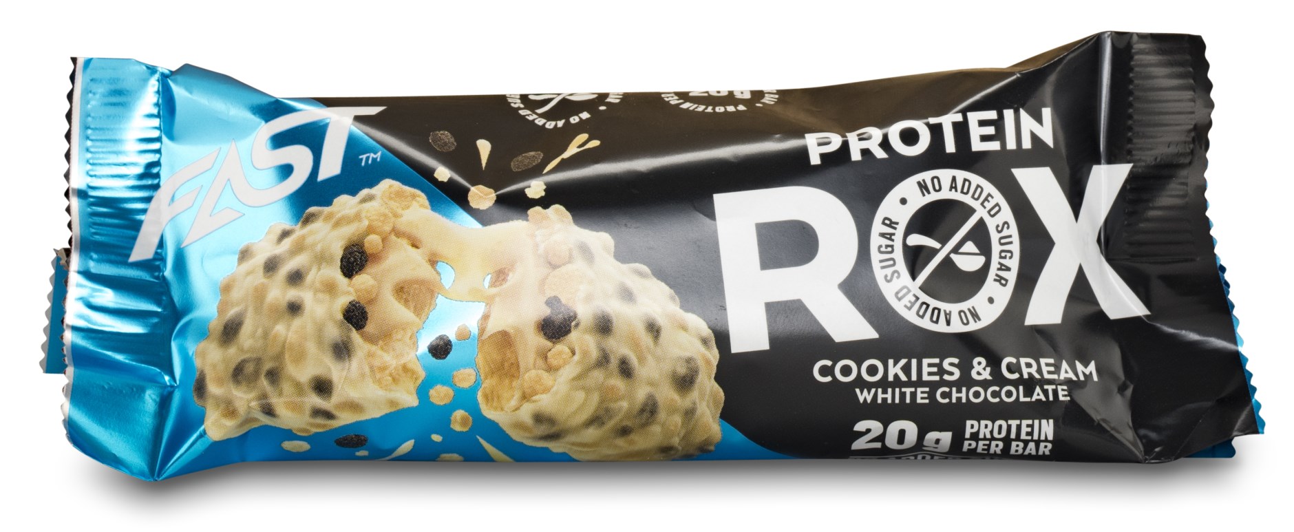 Fast Rox Proteinbar Cookies & Cream with Chocolate 55 g