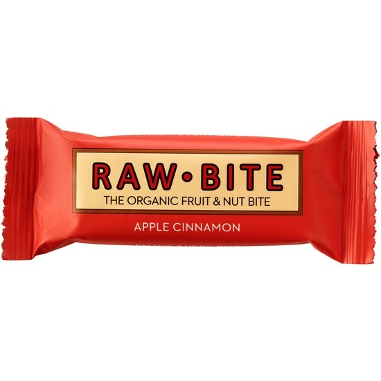 Rawbite Frukt- & Nötbar Apple Cinnamon 50 g