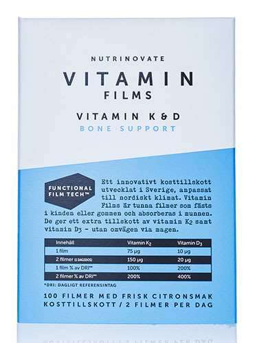 Nutrinovate Vitamin Films Bone Support Value Pack