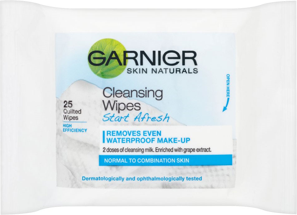 Garnier Skin Active Wipes Normal Skin 25 st