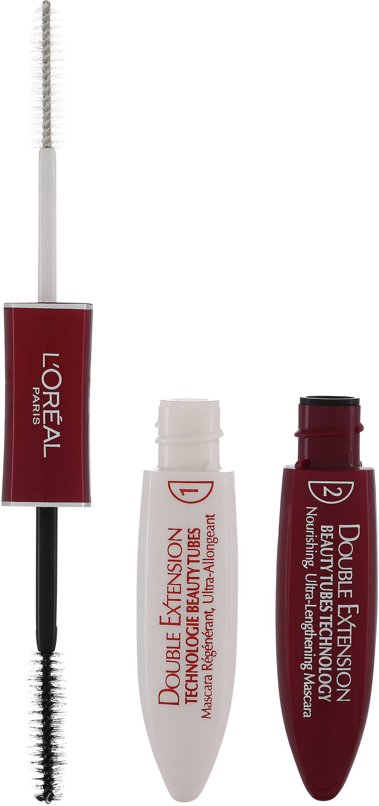 L'Oréal Paris Double Extension Mascara Beauty Tubes Black