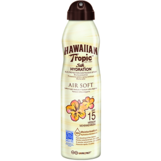 Hawaiian Tropic Silk Hydration Air Soft C-Spray SPF15 177 ml